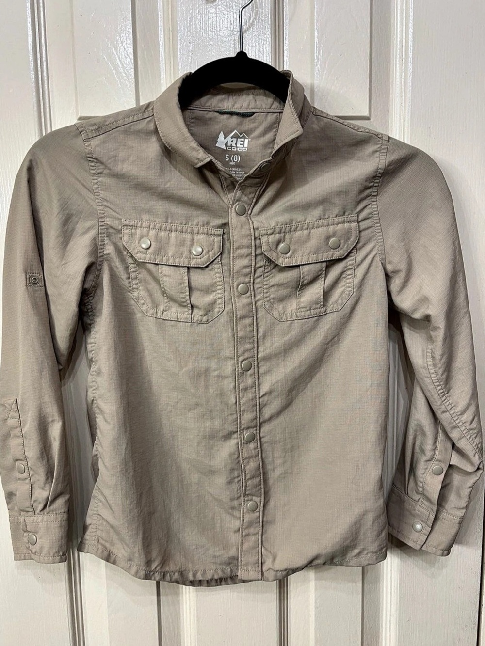 REI Co-op Kids Nylon Shirt Size S (8)